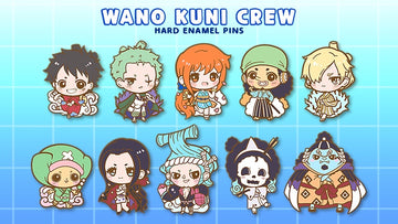 PRE-ORDER: Wano Crew Pins