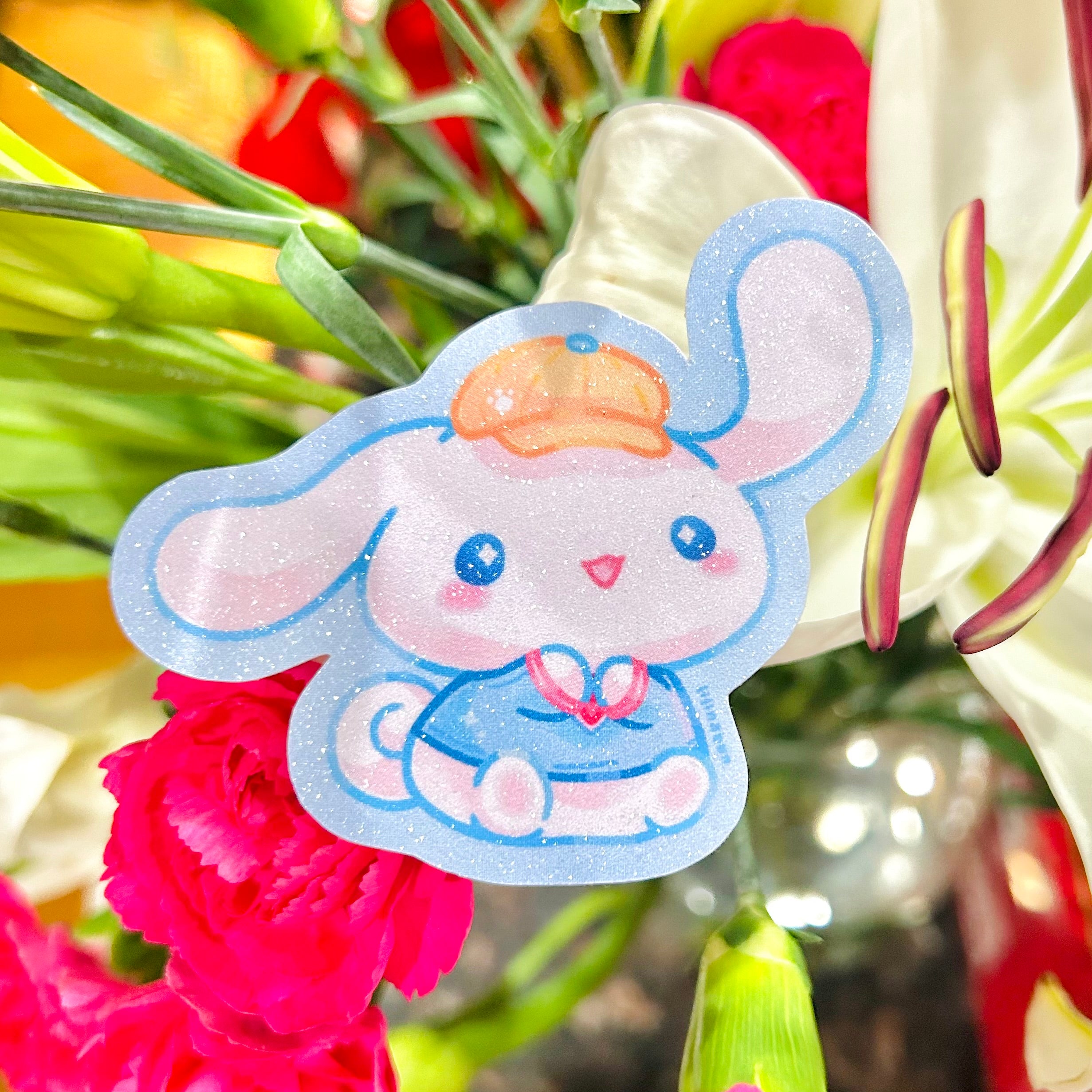 Study Buddies Vinyl Stickers (FROST GLITTER) – Lilinabun
