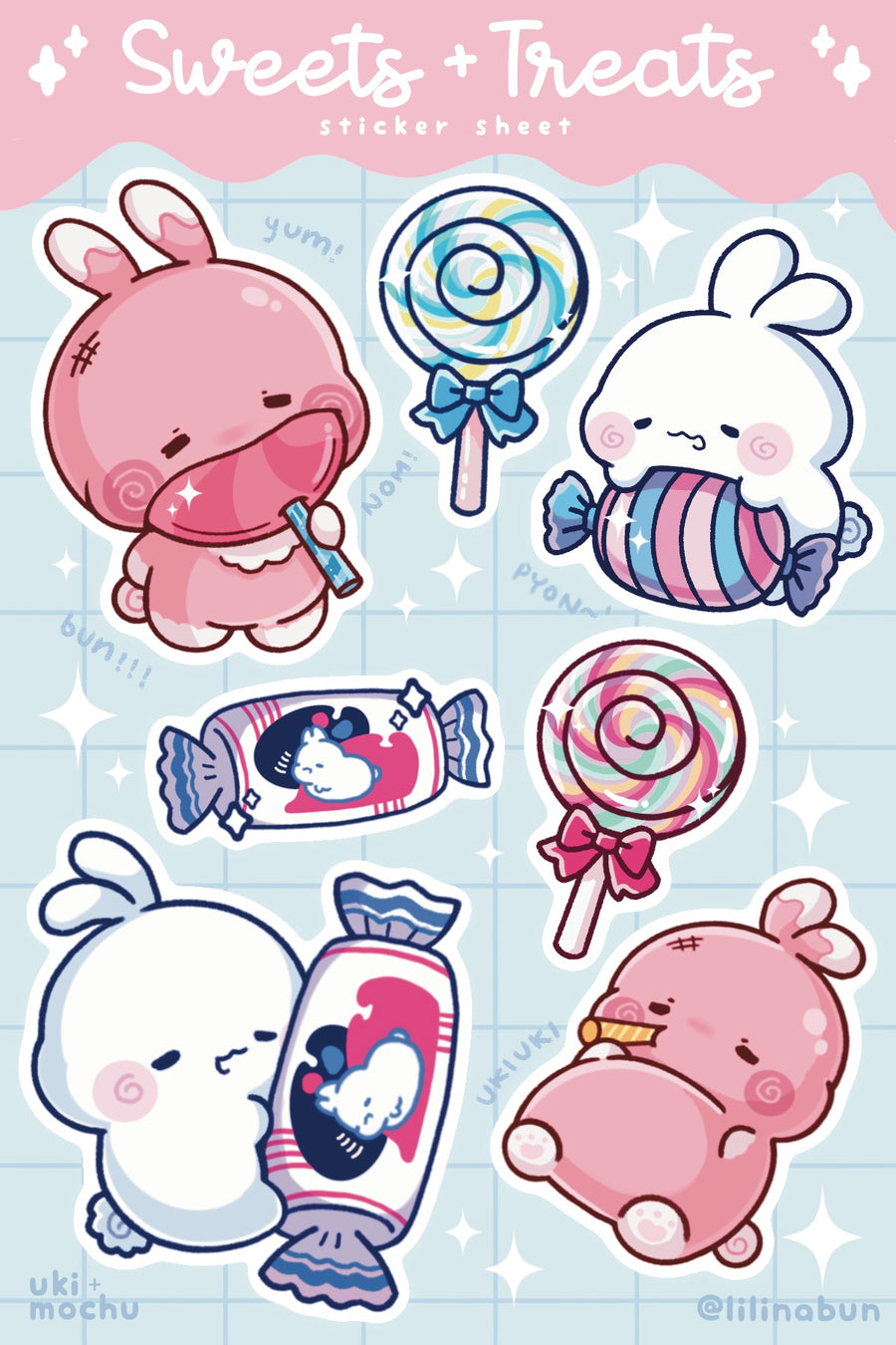 Sweets + Treats Sticker Sheet